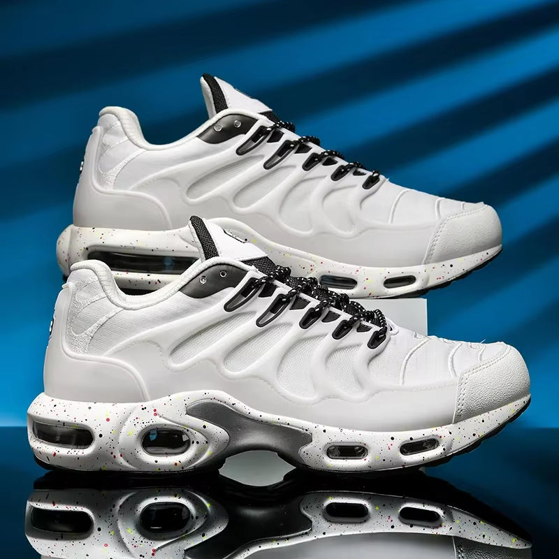 New Men'S Air Cushion Running Shoes Designer Footwear Luxury Shoes Male Fitness Jogging Sneakers Basketball Antiskid Mens Tennis