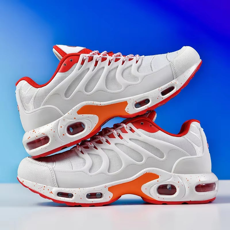 New Men'S Air Cushion Running Shoes Designer Footwear Luxury Shoes Male Fitness Jogging Sneakers Basketball Antiskid Mens Tennis